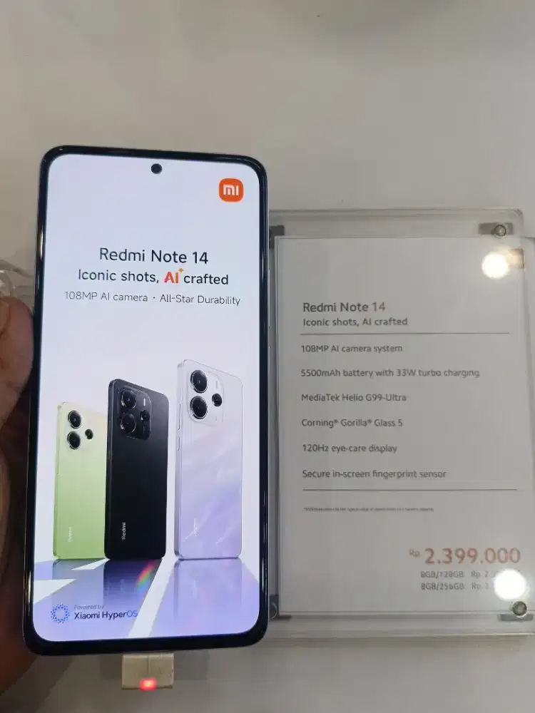 Kredit Redmi 14 4G Ram 8GB Rom 256GB