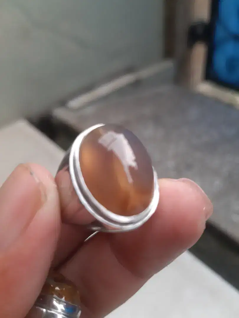 BACAN OBI AIR LUMER, UNIK, ADA MOTIF DIDALAM BATU, DIM 20+