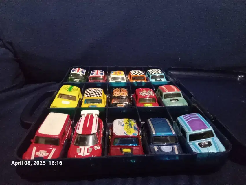 Jual sepaket hotwheels mini cooper