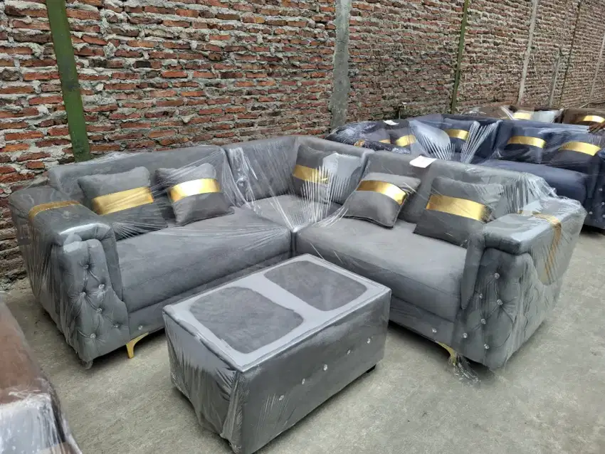 Sofa tamu sudut turki