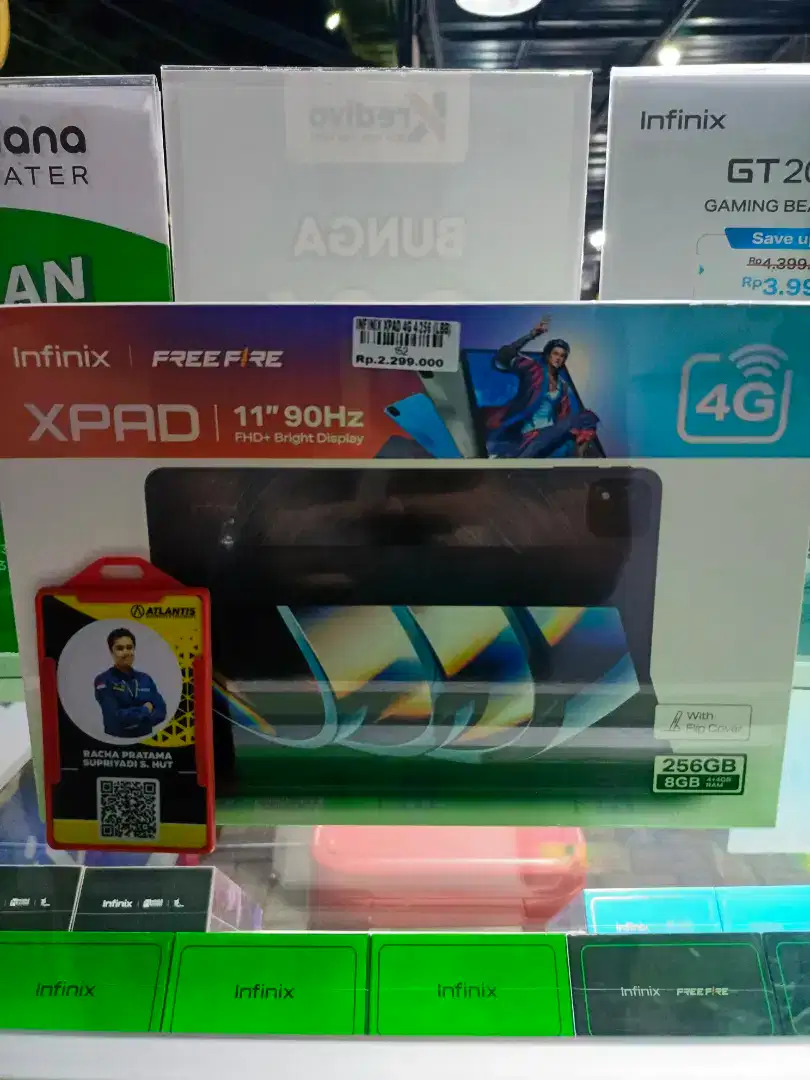 Tab Infinix XPAD 4G 4/256 ATLANTIS DAHSYAT