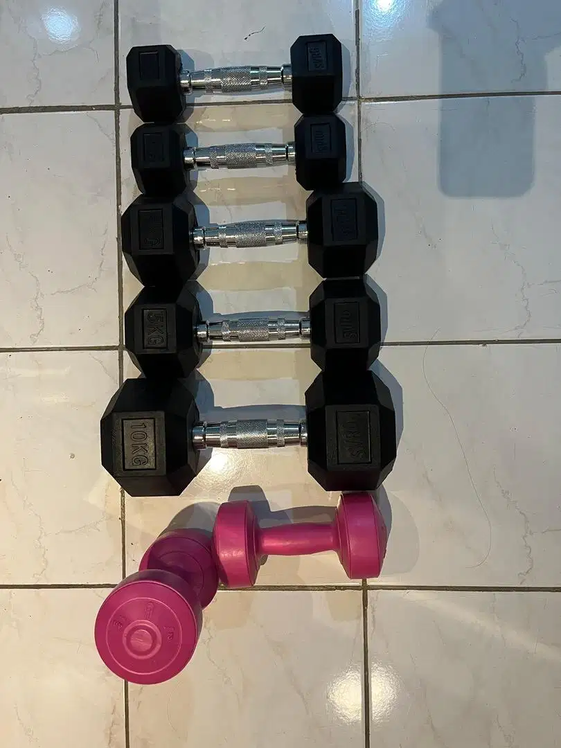 Set / Paket Dumbbell Baru