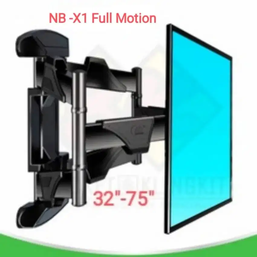Bracket tv swivel lengan bisa semua arah