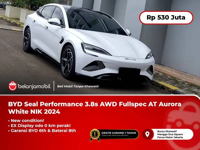 [NEW CONDITION] BYD Seal Performance 3.8s AWD Fullspec AT White 2024