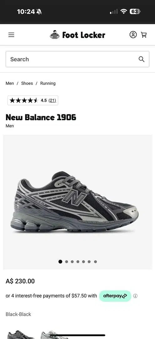 Sepatu Running New Balance 1906