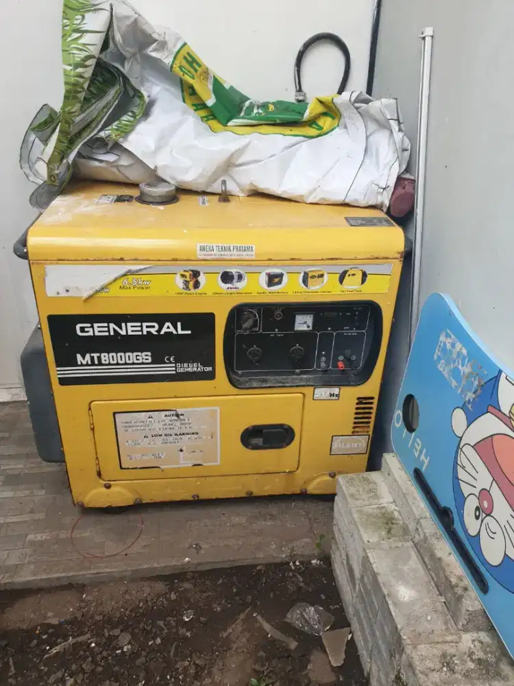 Dijual Genset General MT8000GS