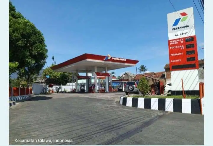 jual spbu aktif pastipas pertamina jl raya garut tasikmalaya jawabarat
