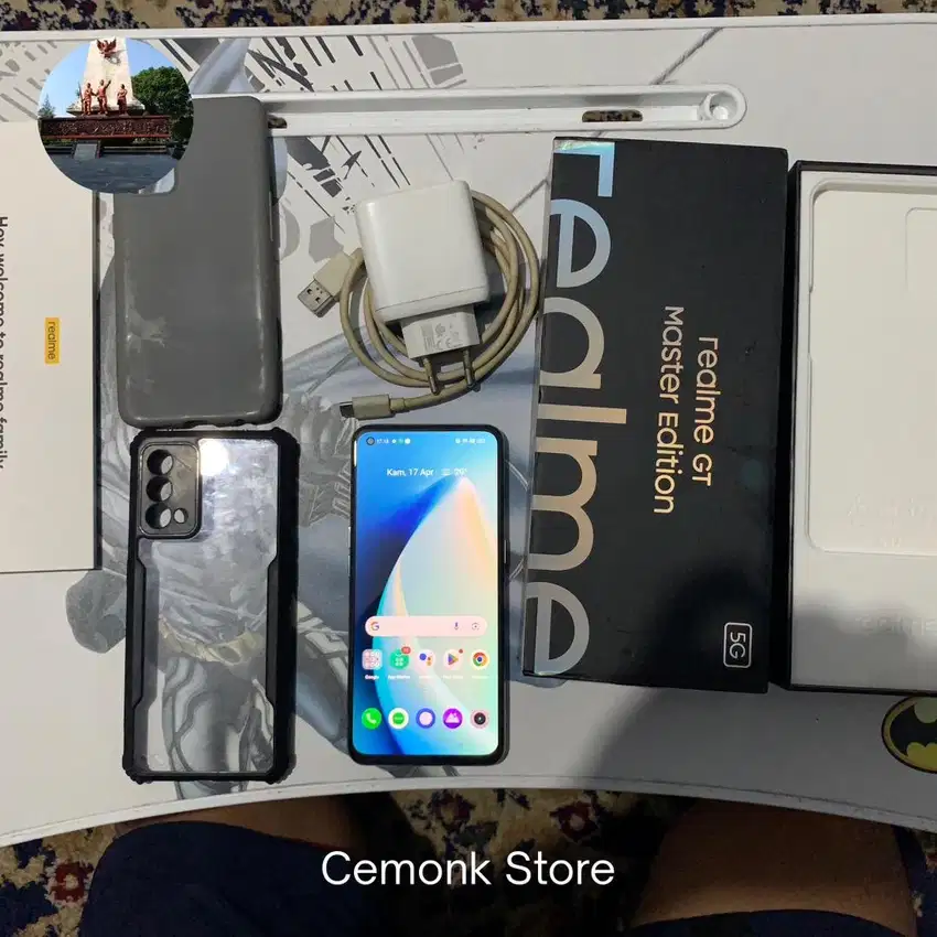 Realme gt master edition 5G ram 8 gb memory 128