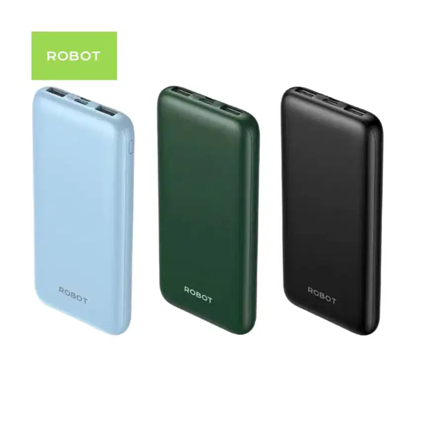 Powerbank 10000mah Dual Input Original Robot Seri RT12
