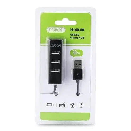 USB HUB 4 Port Robot H140-80