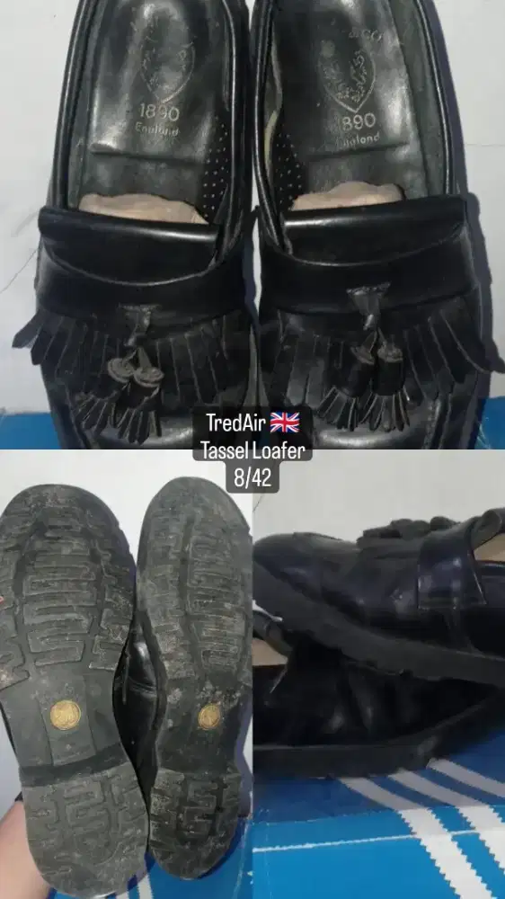 ADRIAN TASSEL LOAFER TRED AIR ENGLAND DOCMART