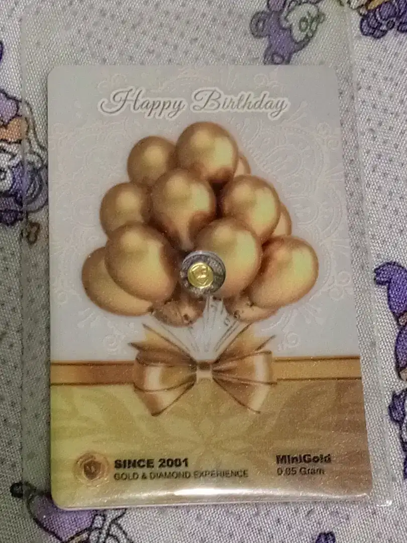 LM Minigold 0.05gr Gift Series HBD