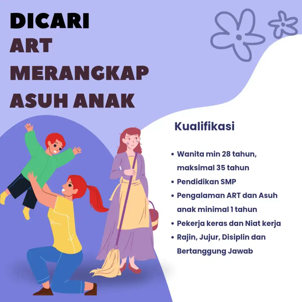 ART Merangkap Asuh Anak