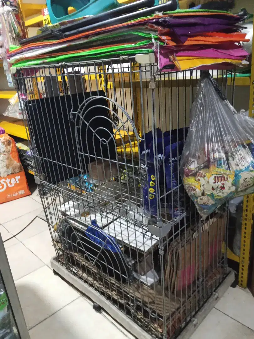 Kandang kucing bekas