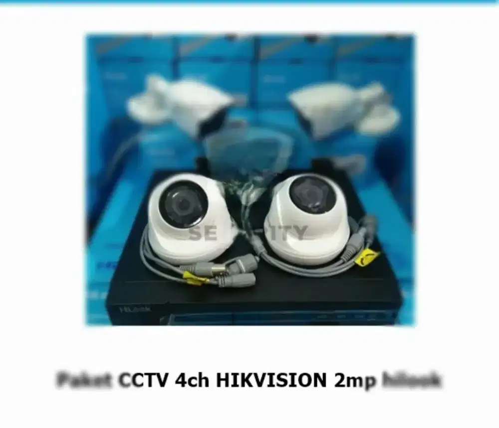 Cctv hikvision ezviz hilook promo