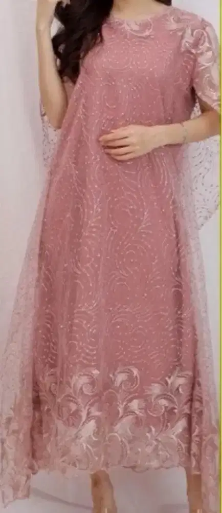 Long Dress Brokat