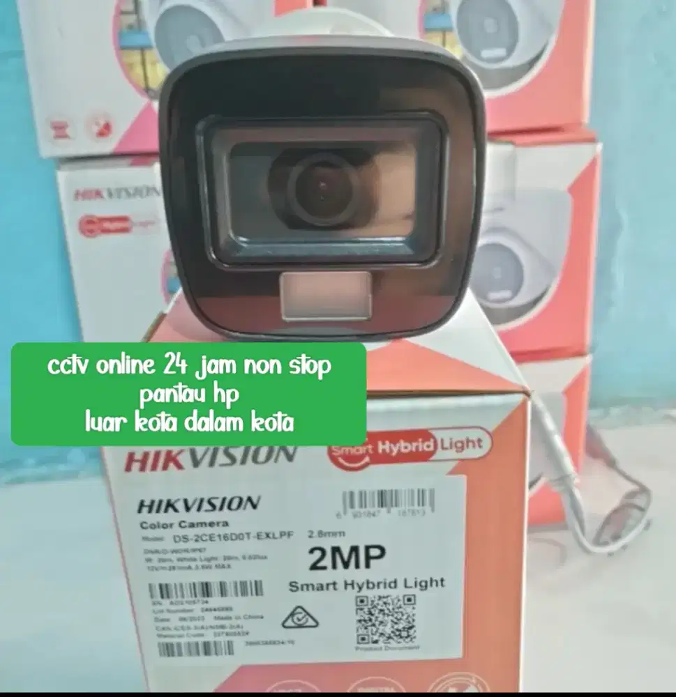 Pasang cctv hikvision original dahua ezviz hilook service