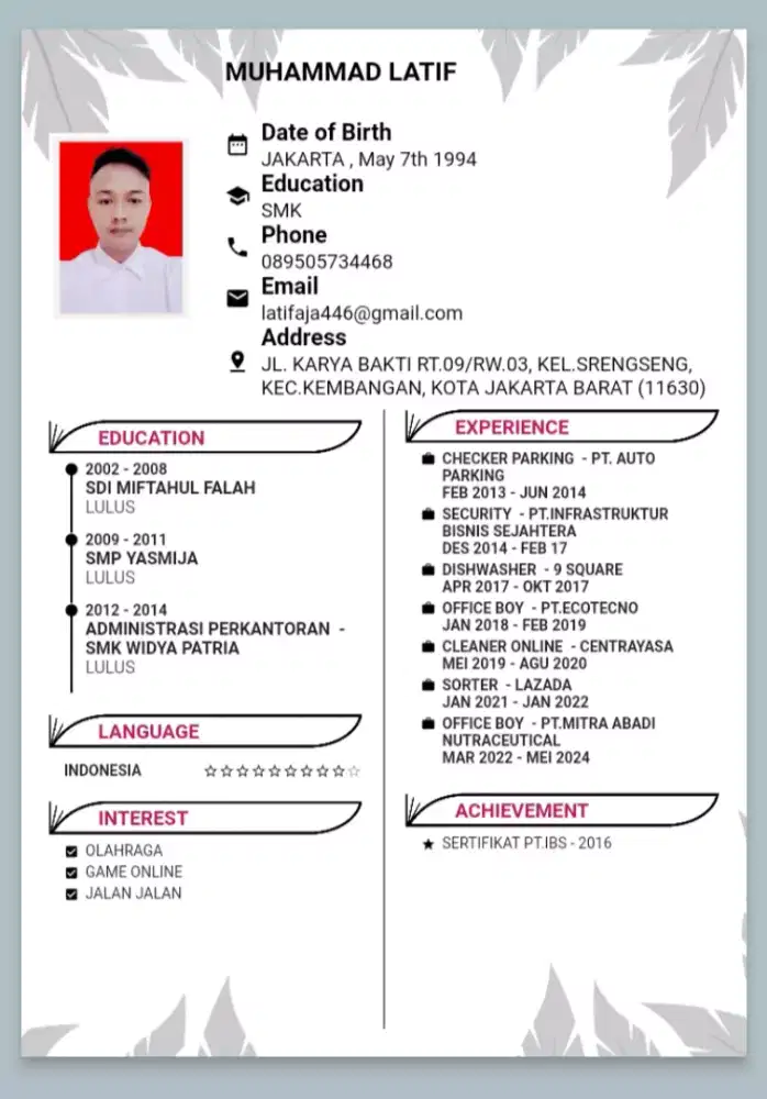 Sedang Membutuhkan Pekerjaan susah cari kerjaan zaman sekarang