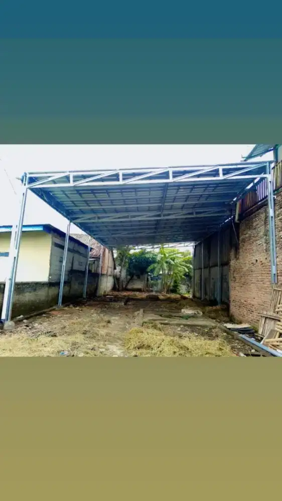 cuci mobil rangka baja