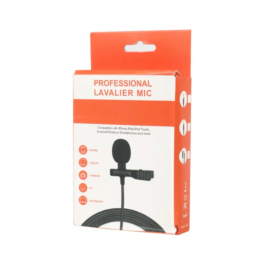 Microphone Clip on Q10 Lavalier Mikropone Mic