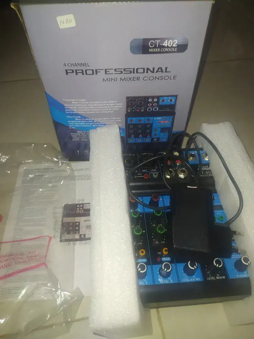 Mixer audio portable