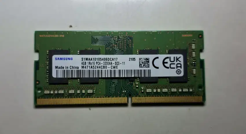 Ram sodimm ddr4 4GB samsung 3200mhz