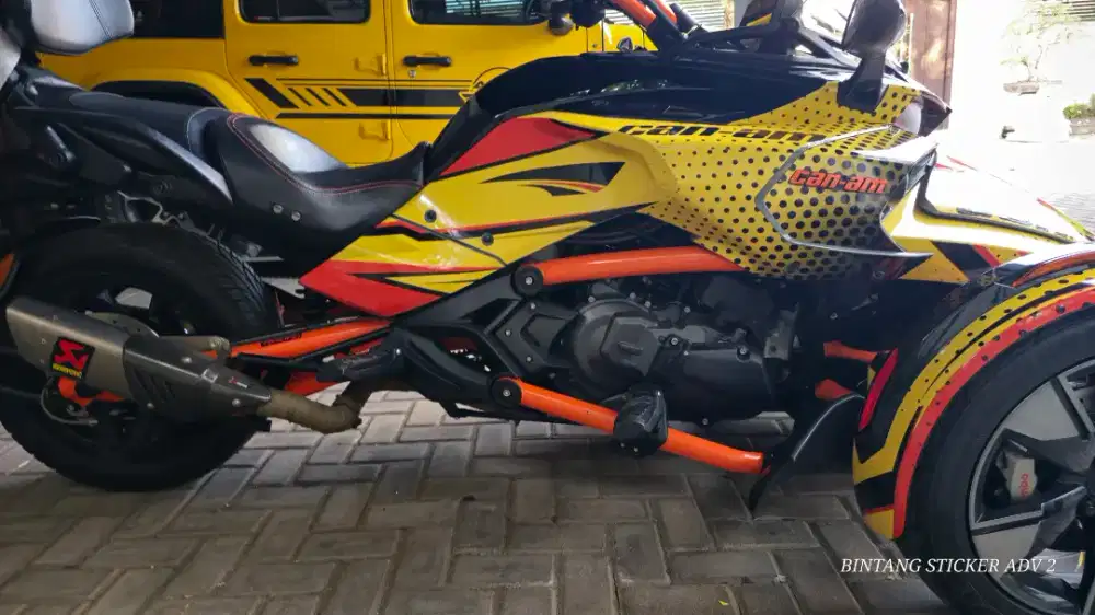 Lindungi kendaraan dari gorengan pasang sticker sesuai keinginan