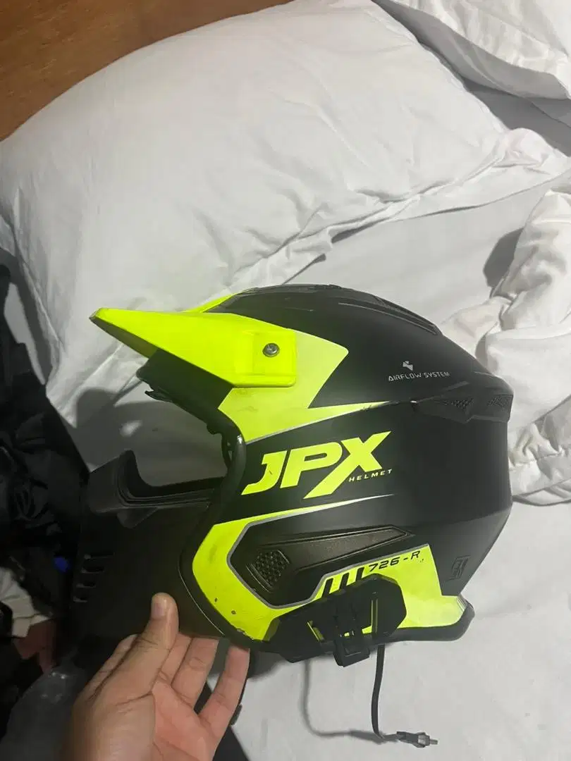 Helm jpx ijo stabilo