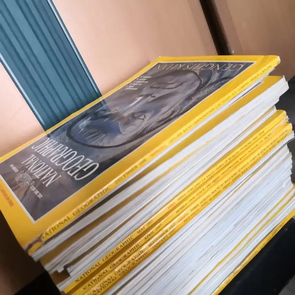 Majalah national geographic borongan