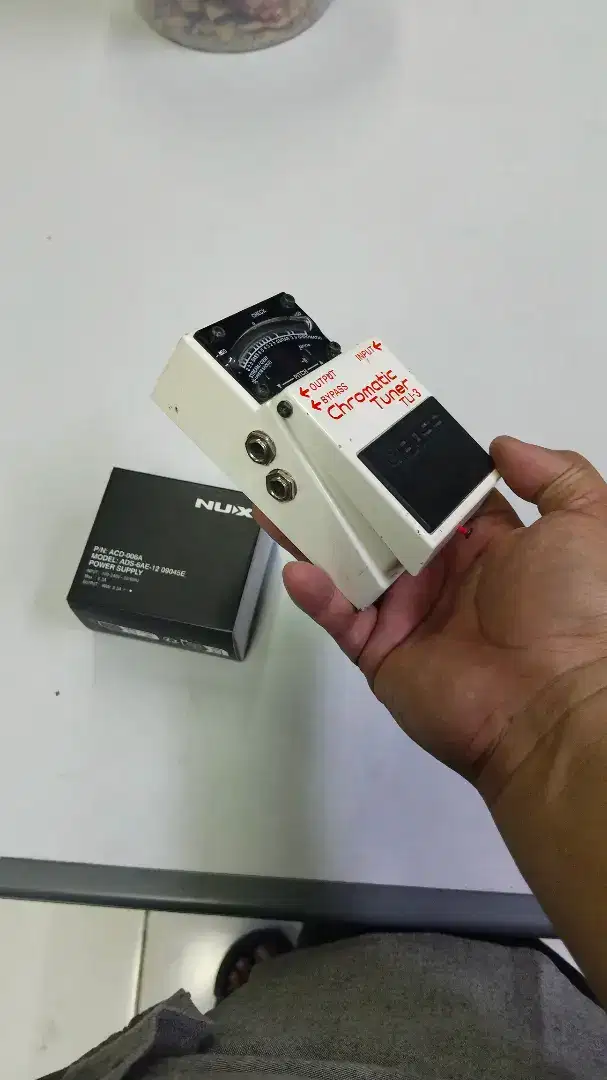 Tuner BOSS TU-3 Efek Stompbox Gitas Bass