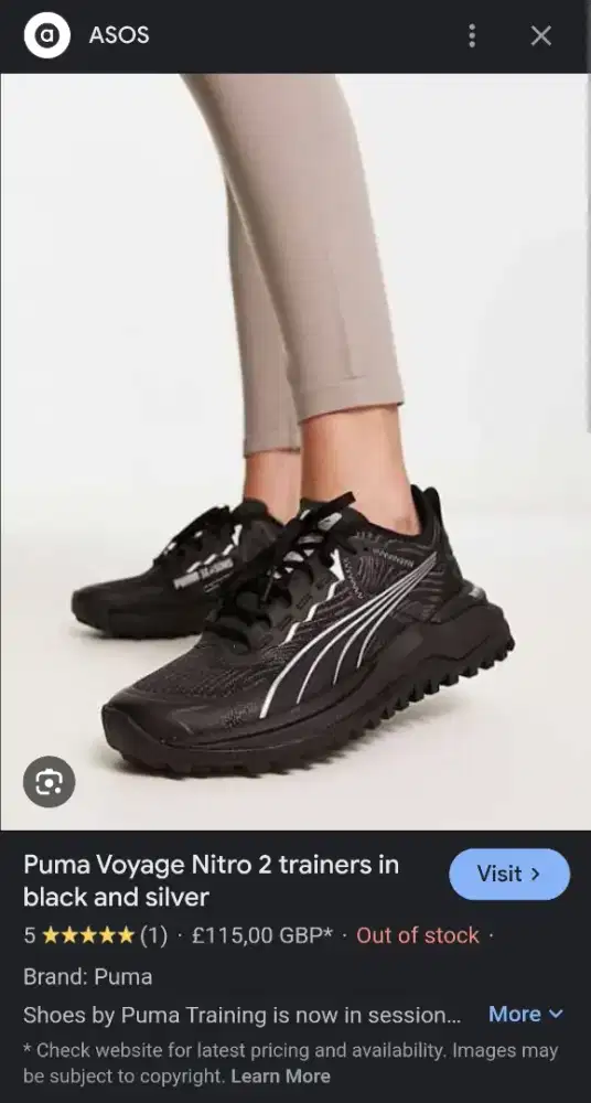 Jual sepatu ORIGINAL Puma Voyage Nitro 2