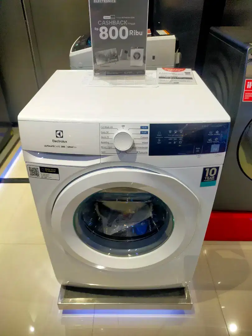 Promo mesin cuci front loading