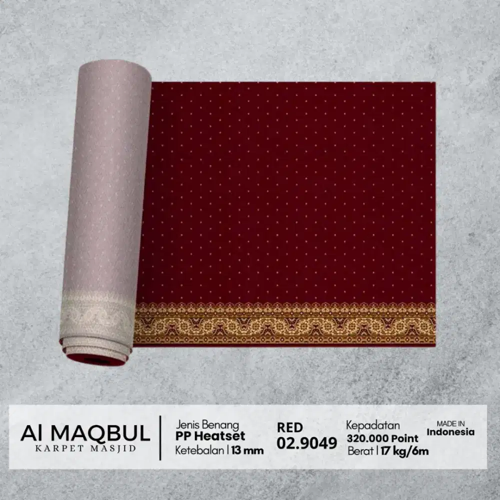 Karpet masjid Al Maqbul