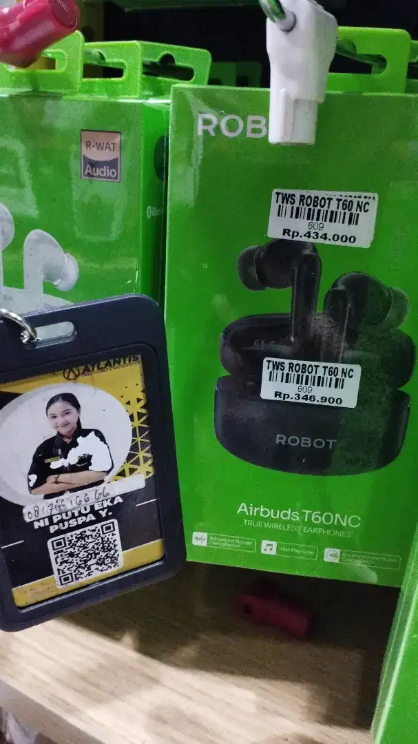 TWS ROBOT T60NC ATLANTIS DAHSYAT