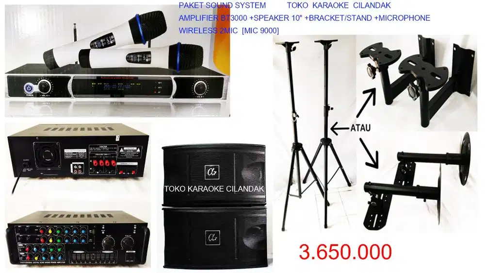 paket sound system karaoke