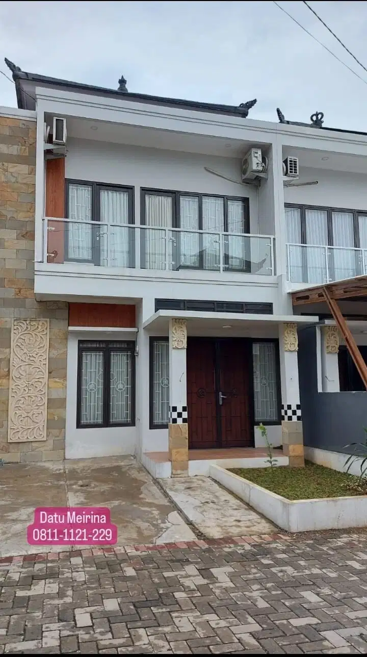 Rumah 2 LT Akses Jalan Utama 5 Menit Jalan Juanda Depok Raya DP Ringan