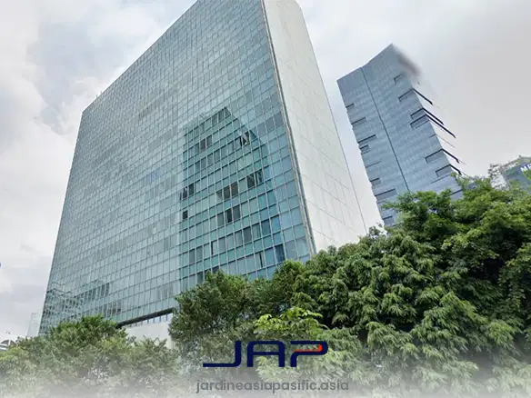 Sewa Kantor Plaza Sentral Luas 241 M2 Bare di Sudirman Dekat Mrt