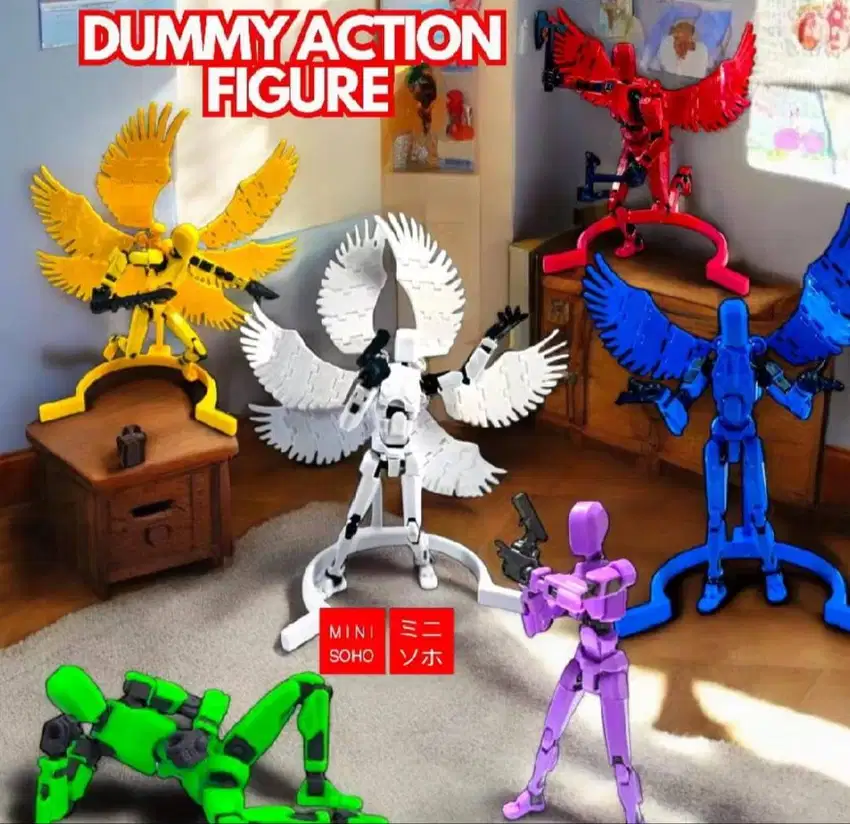 mainan anak dummy action figure