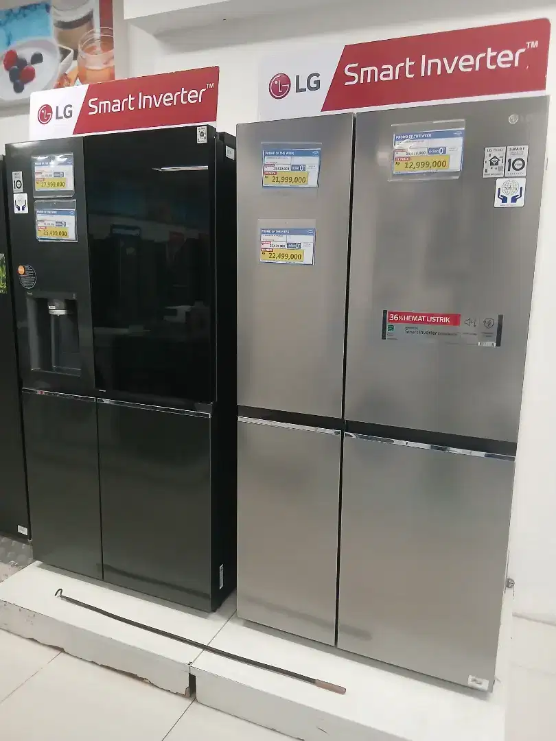 Kredit Kulkas SBS LG 694L di Electronic City MBK by Kredivo