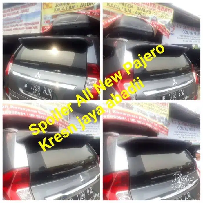 SPOILER BELAKANG ALL NEW PAJERO