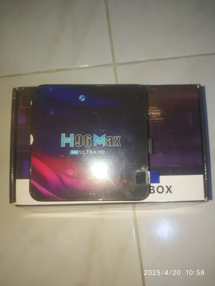 Android Tv box H96 max Hd