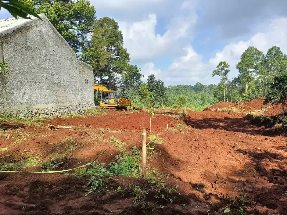 TANAH KAVLING GUNUNGPATI  JALAN DATAR DEKAT JALAN RAYA