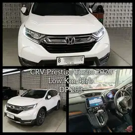 Low KM DP 25jt Nego Honda CR-V 2020 1.5 Turbo Prestige Bensin