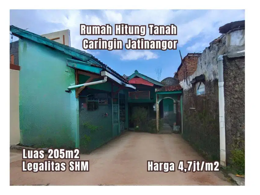 Tanah Caringin Jatinangor 1 Langkah Jalan Provinsi