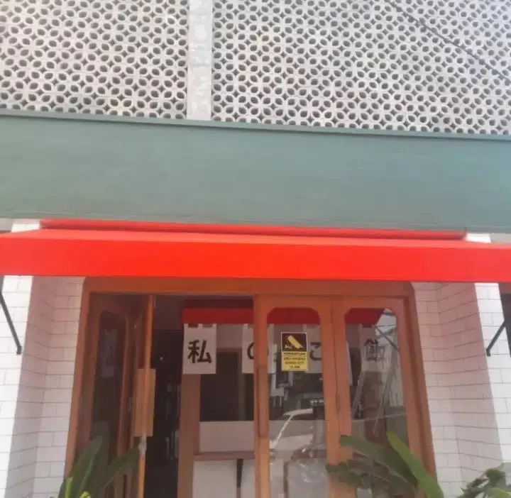 Kanopi awning / kain