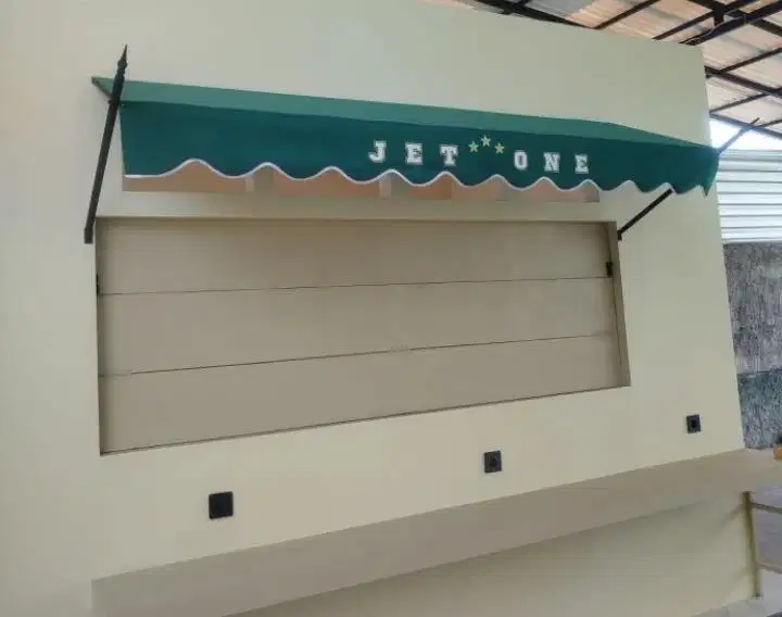 Kanopi kain model tombak