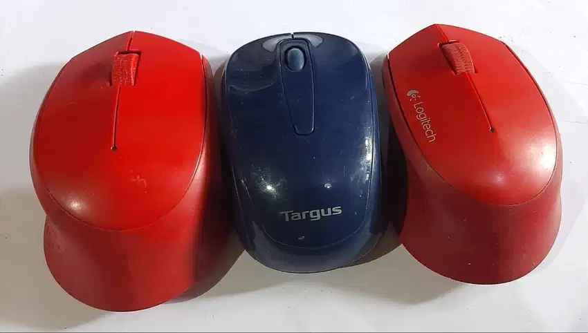 Sepaket Mouse Wireless Logitech M280 + Targus AMW600