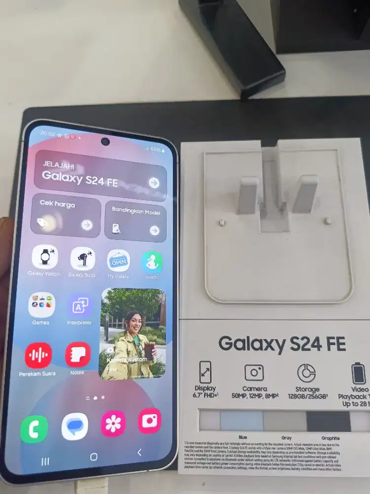 Kredit Samsung S24FE 5G Ram 8GB Rom 128GB tanpa DP