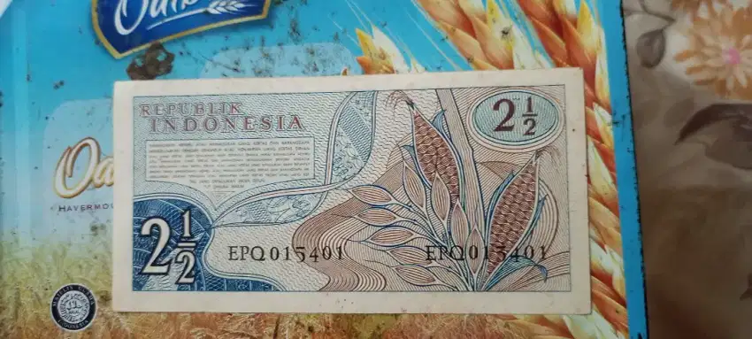 Uang kuno Rp 1, Rp 2,5