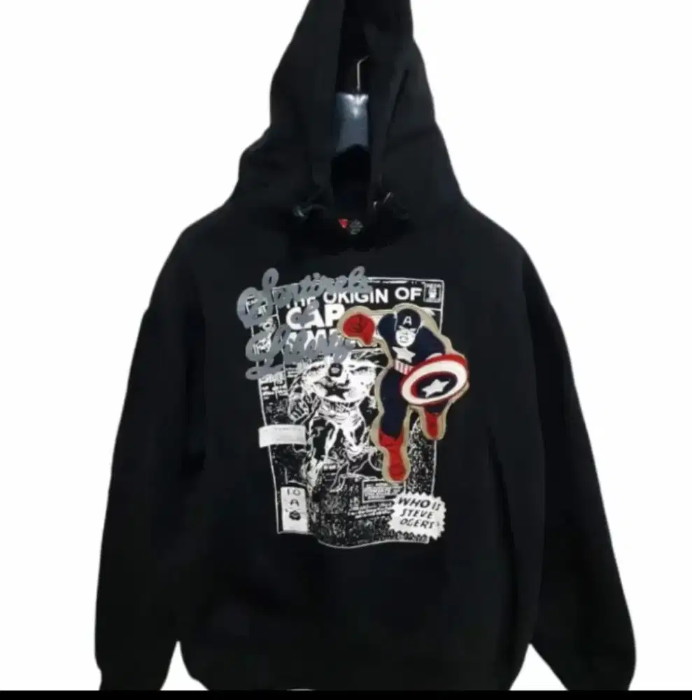 Jaket Captain America Jaket Ecko Jaket Marvel Jaket Zara Jaket Uniqlo